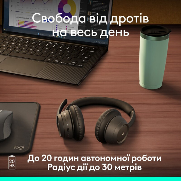 Bluetooth-гарнітура Logitech Zone 305 MS Black (981-001458)