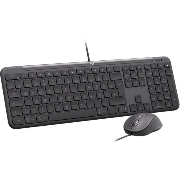 Комплект (клавіатура, миша) Logitech Signature Slim Combo MK620 Graphite (920-013349)