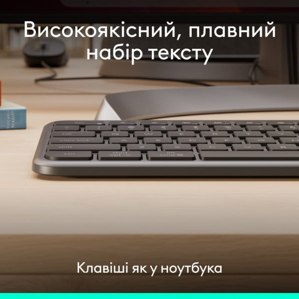 Комплект (клавіатура, миша) Logitech Signature Slim Combo MK620 Graphite (920-013349)
