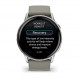 Смарт-годинник Garmin Venu 4 45mm Silver Bezel with Silver Gray Silicone Band (010-03014-01)