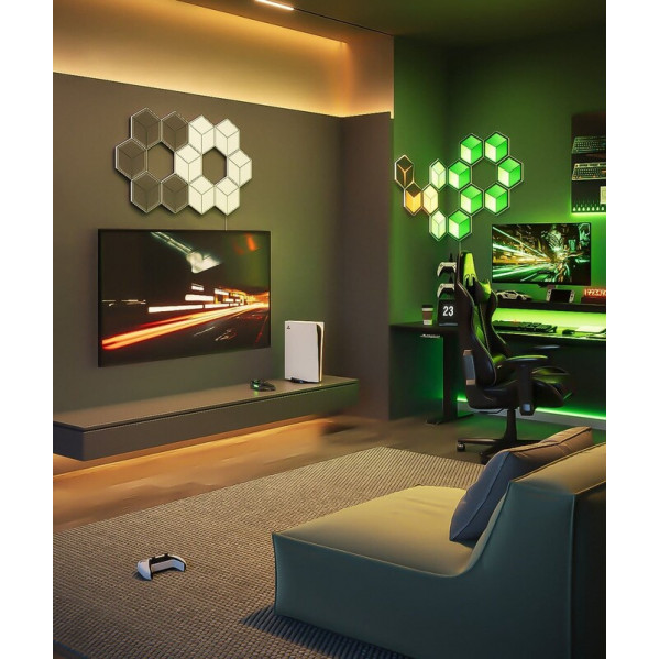 Набір настінних світильників Govee Glide Hexagon Light 72W H606AC81