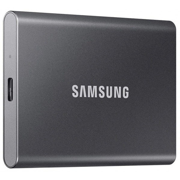 Накопичувач зовнішній SSD 1TB Samsung T7 Titan Gray (MU-PC1T0T/WW)