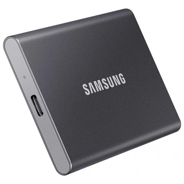 Накопичувач зовнішній SSD 1TB Samsung T7 Titan Gray (MU-PC1T0T/WW)