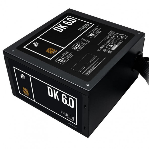 Блок живлення 1stPlayer PS-600AX 600W (DKPM-BRZ-600-BK-EU)