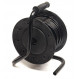 Подовжувач на котушці PowerPlant JY-2002/20 (PPRA10M200S4) 4 розетки, 20 м, чорно-жовтий