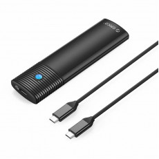 Зовнішня кишеня Orico SSD Enclosure M.2, USB 3.2 Type-C, Black (HC380503)