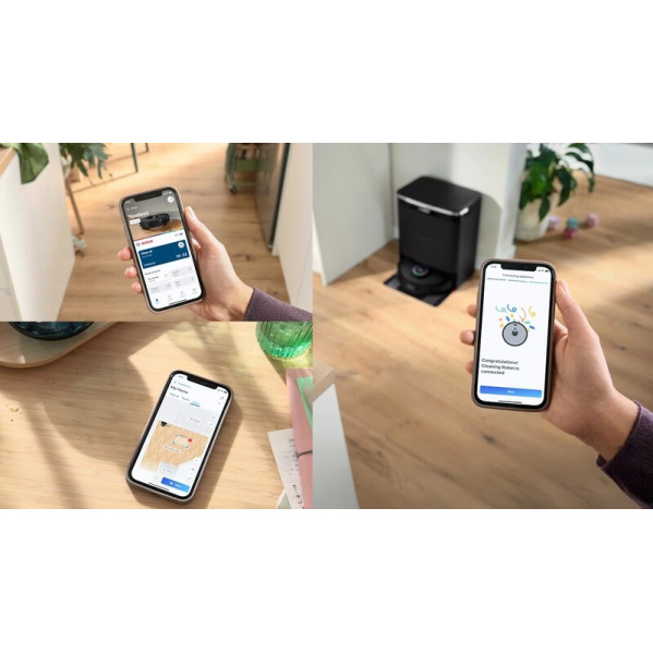 Робот-пилосос Bosch Spotless Max Cam BCRDW3BX
