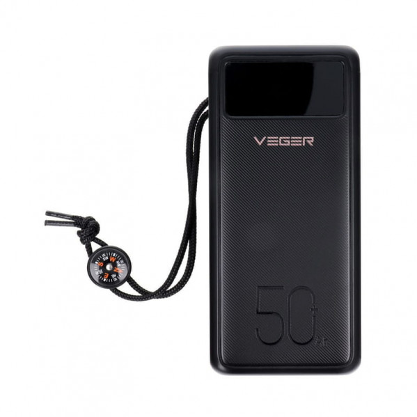 Універсальна мобільна батарея Veger W5001 50000mAh (W5001.black)