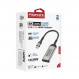 Адаптер Promate MediaLink-8K USB Type-C - HDMI (M/F) Grey
