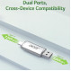 Флеш-накопичувач USB3.2 256GB Type-C Acer UT300 Metal