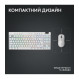 Клавiатура бездротова Logitech G PRO X TKL Lightspeed White Tactile (920-012148)