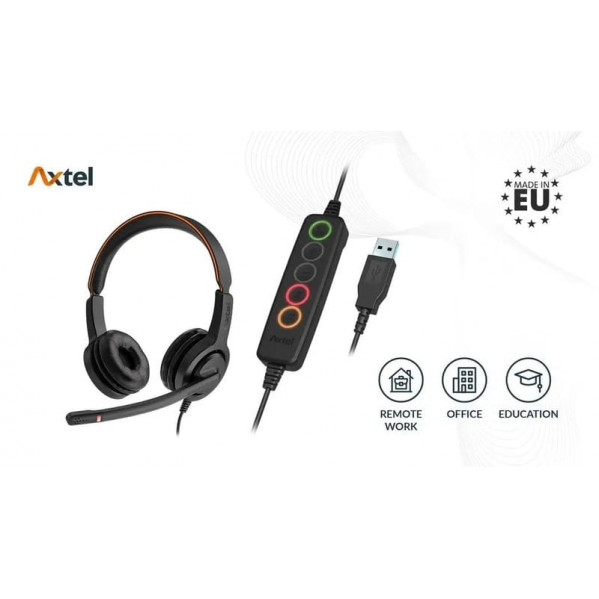 Гарнітура Axtel Voice UC 40 duo NC (AXH-V40UCD)