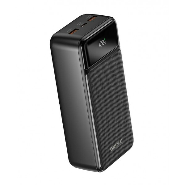Універсальна мобільна батарея Sigma mobile X-Power SI30A4QL 30000mAh Black (4827798787311)