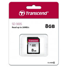 Карта пам`яті SDHC 8GB Class 10 Transcend 300S (TS8GSDC300S)