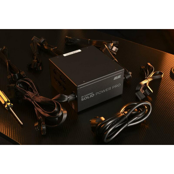 Блок живлення 2E Gaming Solid Power Pro (2E-SP650BRSMII-120) 650W