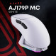 Миша бездротова Ajazz AJ179P MC White (AJ179P-MC-W)