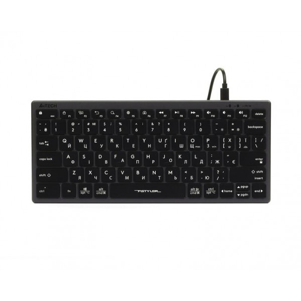 Клавіатура A4Tech Fstyler FX61 Grey