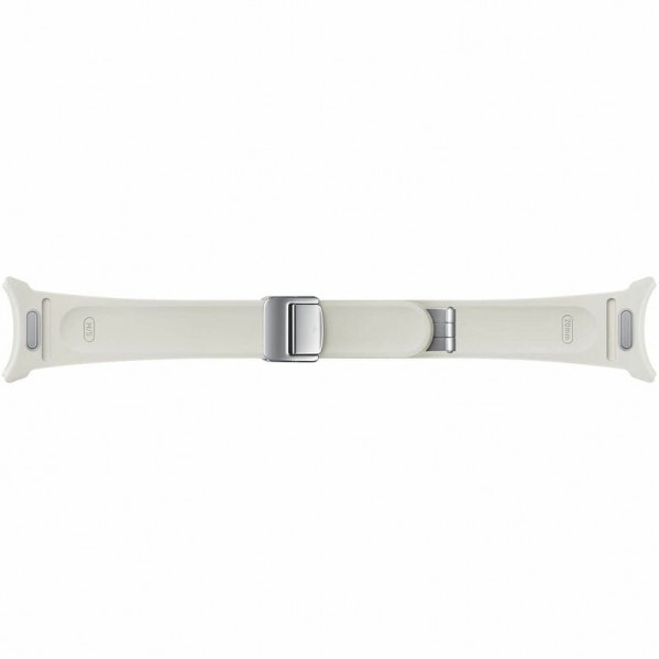 Ремінець Samsung D-Buckle Hybrid Eco-Leather Band для Samsung Galaxy (20mm, S/M) / Watch 4 / Watch 5 / Watch 6 Cream (ET-SHR93SUEGEU)
