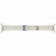 Ремінець Samsung D-Buckle Hybrid Eco-Leather Band для Samsung Galaxy (20mm, S/M) / Watch 4 / Watch 5 / Watch 6 Cream (ET-SHR93SUEGEU)
