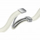 Ремінець Samsung D-Buckle Hybrid Eco-Leather Band для Samsung Galaxy (20mm, S/M) / Watch 4 / Watch 5 / Watch 6 Cream (ET-SHR93SUEGEU)