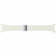 Ремінець Samsung D-Buckle Hybrid Eco-Leather Band для Samsung Galaxy (20mm, S/M) / Watch 4 / Watch 5 / Watch 6 Cream (ET-SHR93SUEGEU)