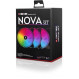 Вентилятор Chieftec Chieftronic Nova 3in1 ARGB Black (NF-3012-RGB)