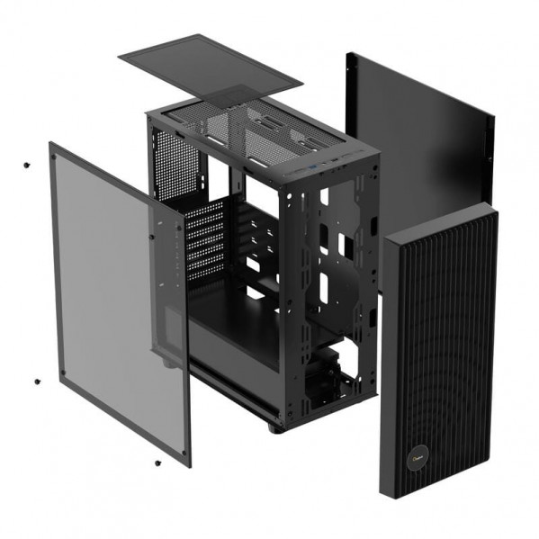 Корпус Ocypus Gamma C70 BK (GAMMA-C70-BKG000XX-GL)