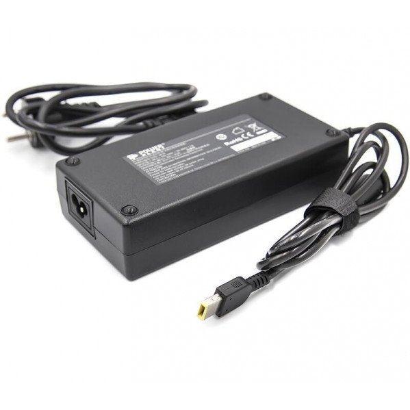 Блок живлення PowerPlant для ноутбуков IBM/Lenovo 220V, 170W 20V 8.5A (USB) (IB170HUSB)
