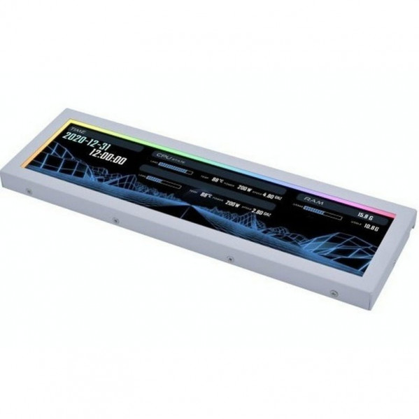 Екран Lian Li 8.8" Universal Screen Mount White (G89.SM088W.00)