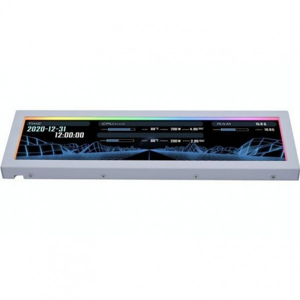 Екран Lian Li 8.8" Universal Screen Mount White (G89.SM088W.00)