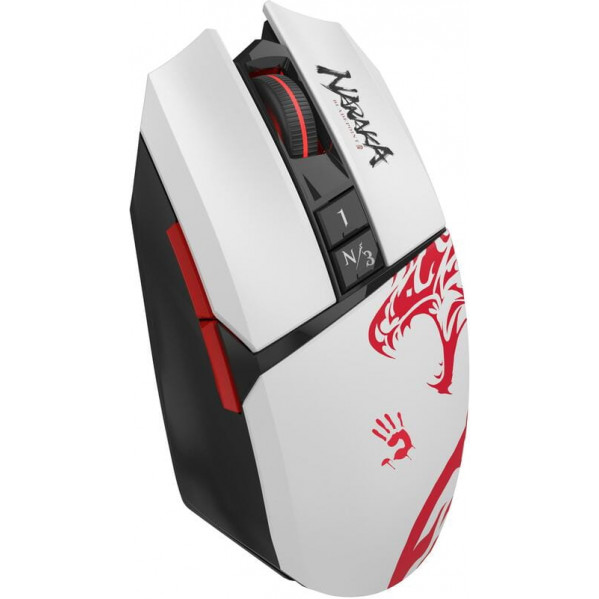 Миша бездротова A4Tech Bloody R36 Ultra Naraka White