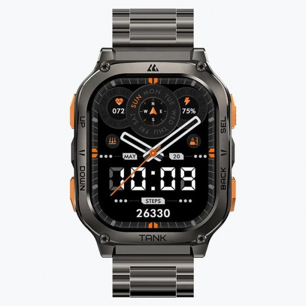Смарт-годинник Kospet Tank M3 Ultra SE Black