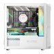 Корпус LogicConcept Portos ARGB Mini White без БЖ (AM-PORTOS-20-0000000-0002)