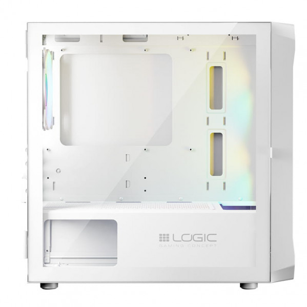 Корпус LogicConcept Portos ARGB Mini White без БЖ (AM-PORTOS-20-0000000-0002)
