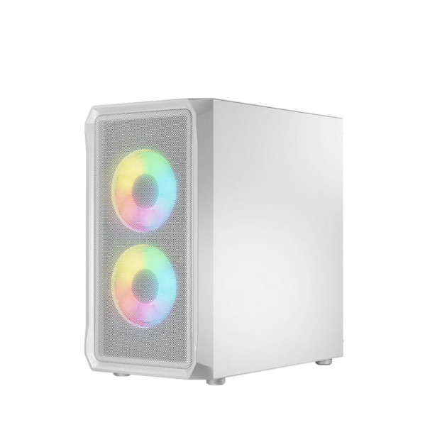 Корпус LogicConcept Portos ARGB Mini White без БЖ (AM-PORTOS-20-0000000-0002)