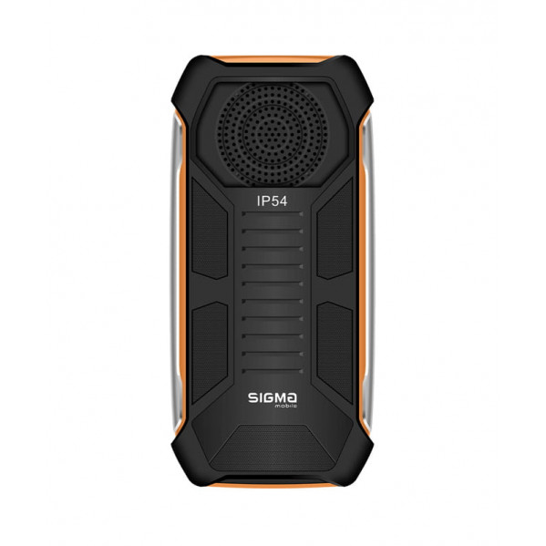 Мобiльний телефон Sigma mobile X-style 323 Rain Black/Orange (4827798885727)
