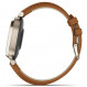 Смарт-годинник Garmin Lily 2 Cream Gold with Tan Leather Band (010-02839-60)