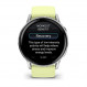 Смарт-годинник Garmin Venu 4 45mm Silver Bezel with Citron Silicone Band (010-03014-02)