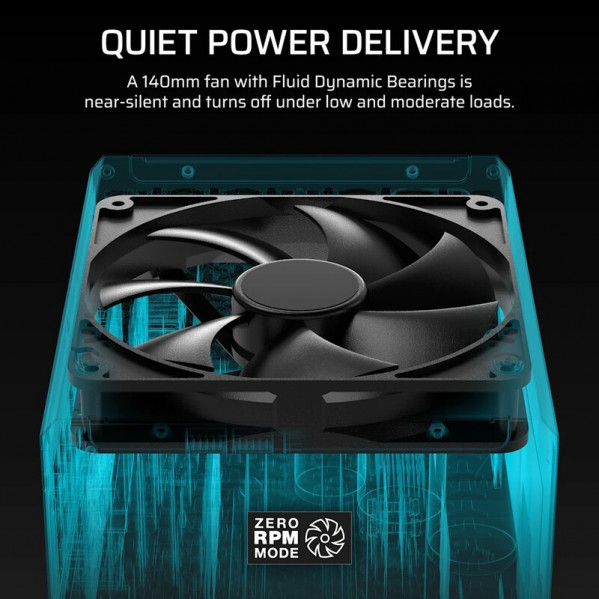 Блок живлення Corsair HX1000i Shift ATX 3.1 1000W (CP-9020265)
