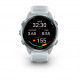 Смарт-годинник Garmin Forerunner 570 42mm Cloud Blue with Cloud Blue/Translucent Whitestone with Silver Buckle (010-02970-41)