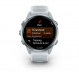 Смарт-годинник Garmin Forerunner 570 42mm Cloud Blue with Cloud Blue/Translucent Whitestone with Silver Buckle (010-02970-41)