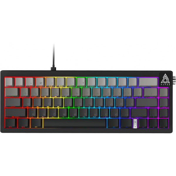 Клавіатура Ajazz AK650 Day Dream Switch Gradient Black USB-C (AK650-DD-BG)