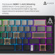 Клавіатура Ajazz AK650 Day Dream Switch Gradient Black USB-C (AK650-DD-BG)
