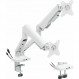 Кріплення настільне для двох моніторів OfficePro 17-35" White (MA452W)