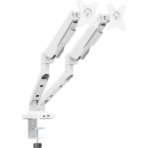 Кріплення настільне для двох моніторів OfficePro 17-35" White (MA452W)