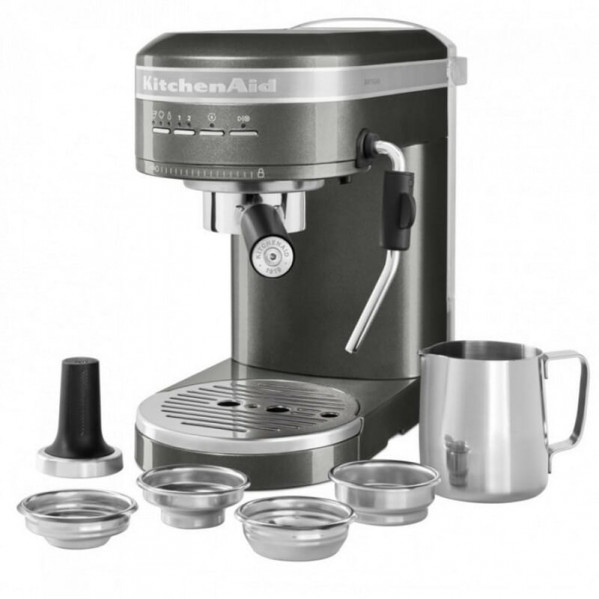 Кавоварка ріжкова KitchenAid Artisan 5KES6503EMS Silver Medallion