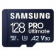 Карта пам`ятi MicroSDXC 128GB UHS-I/U3 Samsung Pro Ultimate R200/W130MB/s + USB-адаптер (MB-MY128SB/WW)