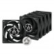 Вентилятор Arctic P8 PWM PST Black - 5 Pack (ACFAN00154A)