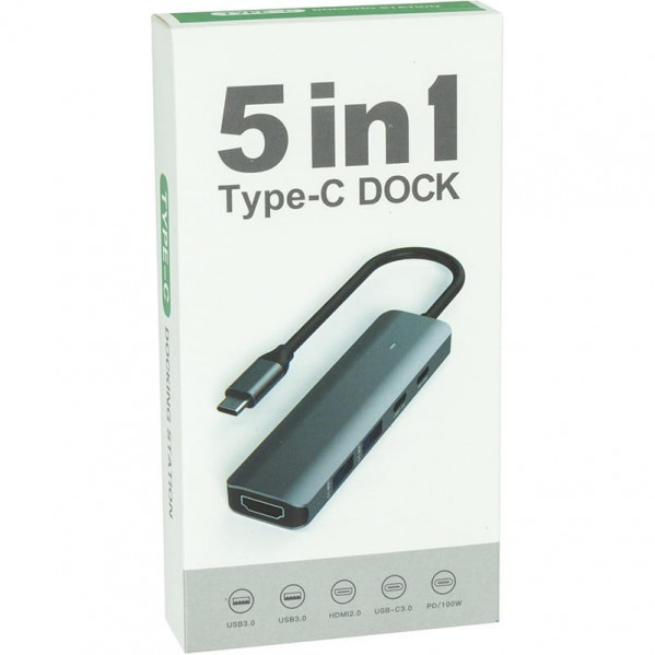 USB-хаб Blueendless USB Type-C 5-в-1(CA913435)