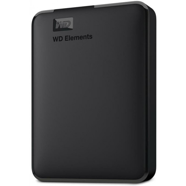Зовнішній жорсткий диск 2.5" USB 5.0TB WD Elements Portable Black (WDBU6Y0050BBK-WESN)